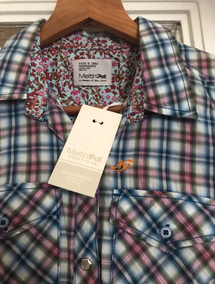 Chemise femme marque Meltin’Pot neuve avec étiquette taille XS - photo numéro 18