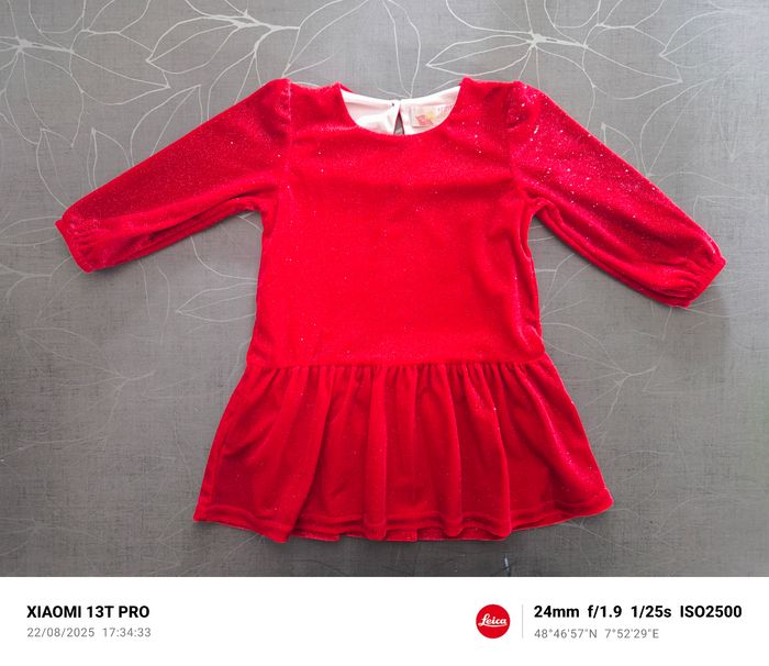 Robe de fête 18 mois fille