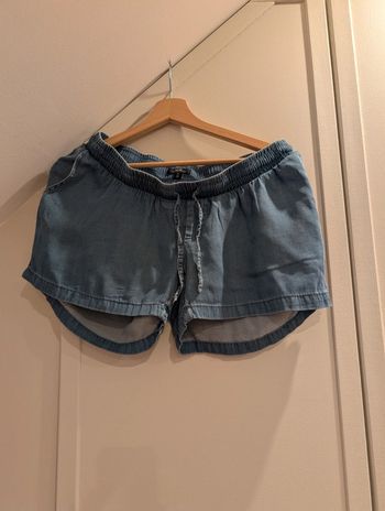 Short en jean grossesse