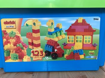 Briques de construction Ecoiffier 119 pièces 18m+