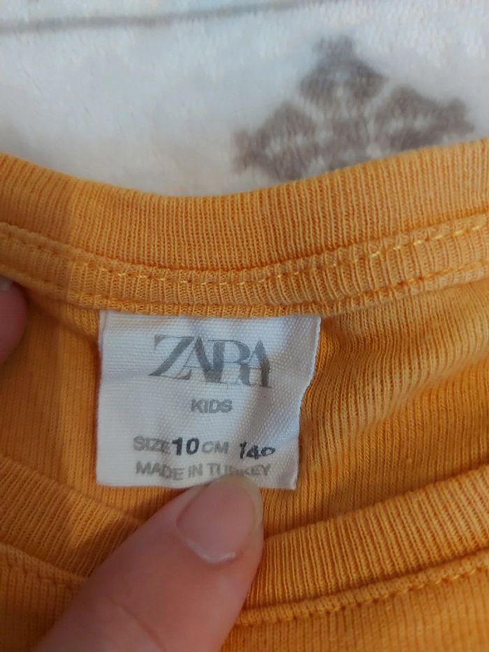 Tee shirt manches longues zara 10 ans - photo numéro 3