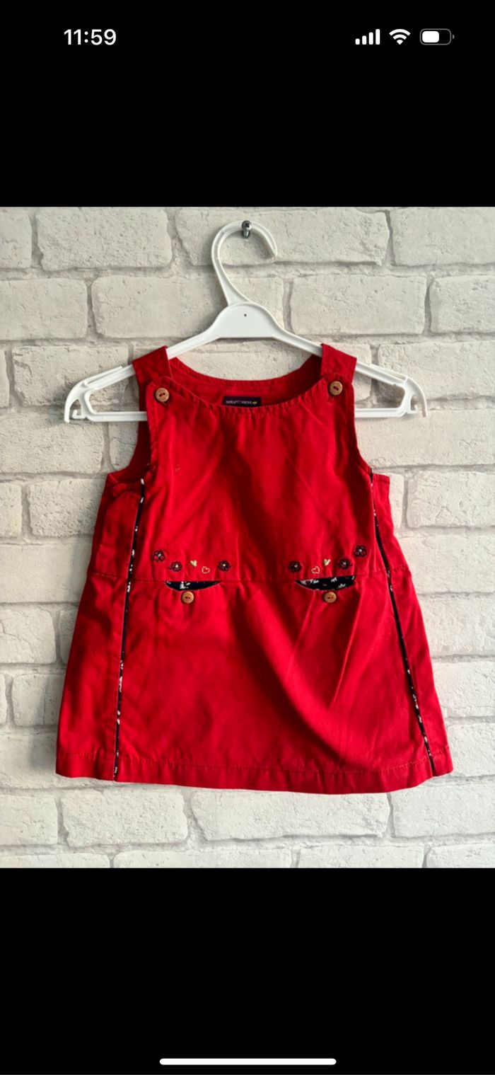 Robe sergent major taille 12 mois