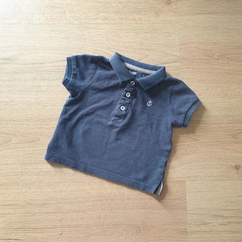 💚 Tee-shirt polo MC 12 mois Kiabi #emyfleury_12moisgarçon