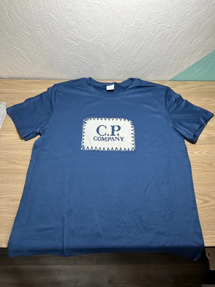 Lot de 2 t-shirt - couleur bleu et gris - taille M - photo numéro 4
