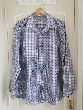 Chemise à carreaux taille XL