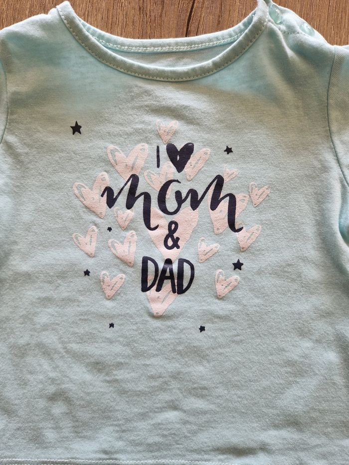 Tee-shirt Mom & Dad - photo numéro 2