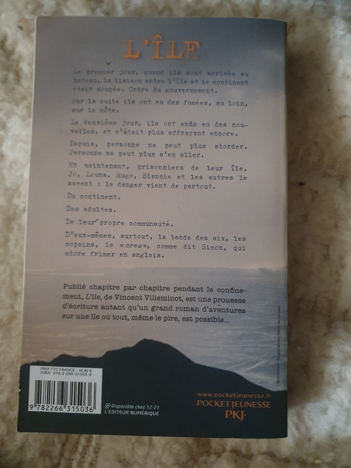 Livre L'île - photo numéro 2