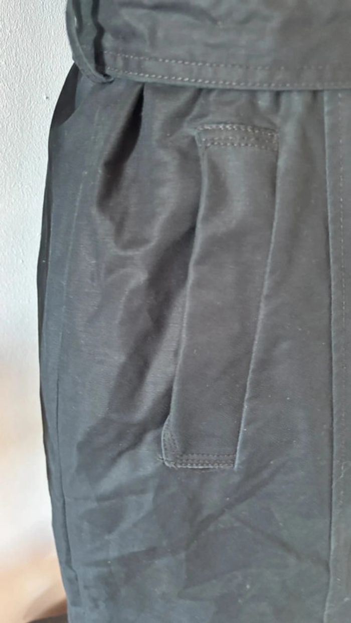 💕 long trench noir taille 40 L #mango - photo numéro 3