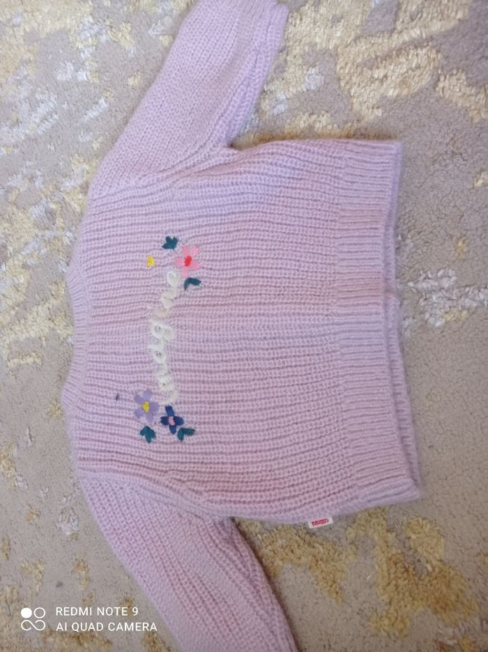 Gilet bébé fille