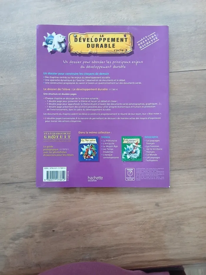 Les dossiers hachette les developpement durable cycle 3 - photo numéro 2