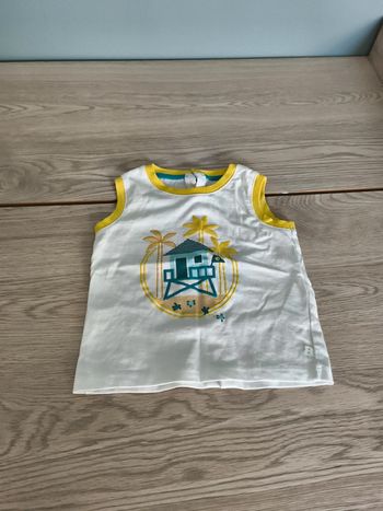 Débardeur été garçon