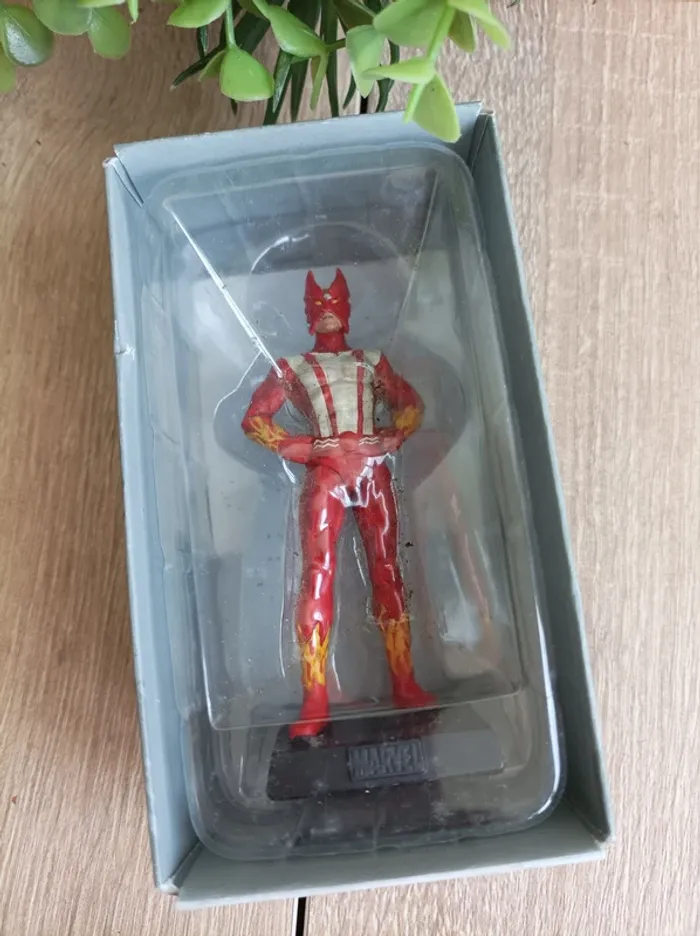 Figurine Marvel Sunfire Eaglemoss Super Héros