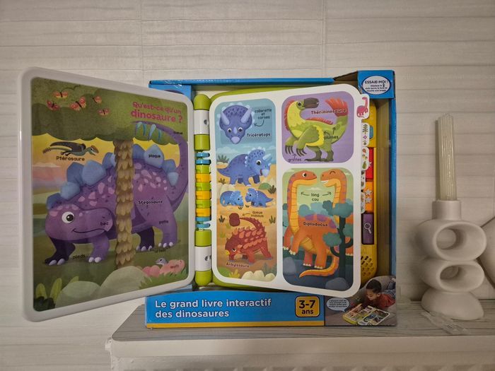 VTECH le grand Livre Interactif des Dinosaures - photo numéro 3