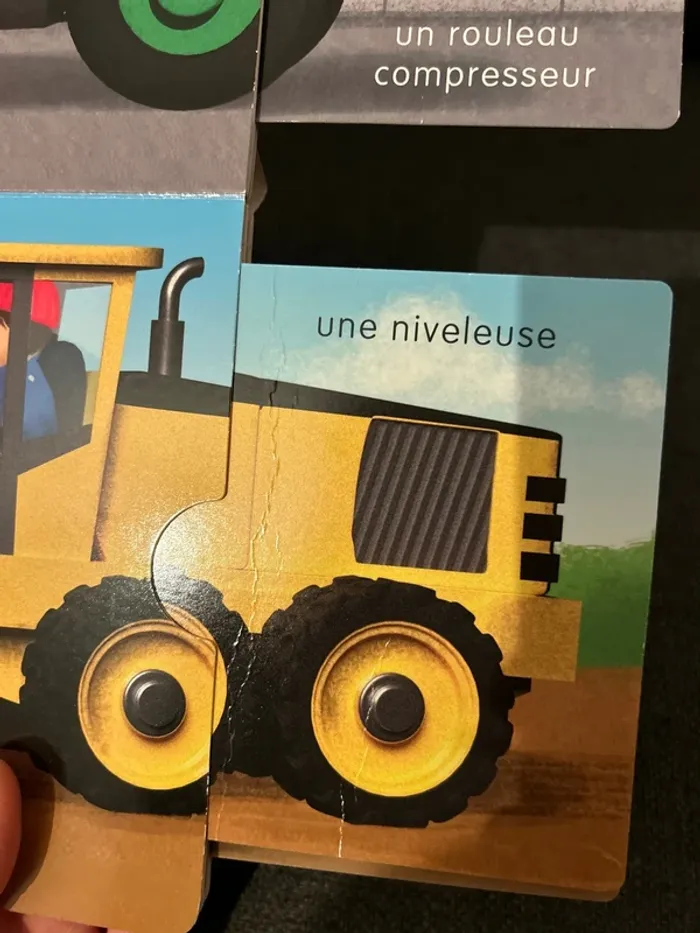 Livre devine les engins de chantier - photo numéro 6