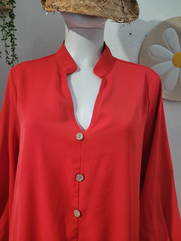Tunique ou robe rouge