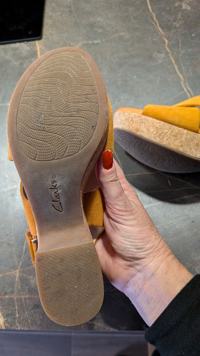 Sandales compensées Clarks - photo numéro 3