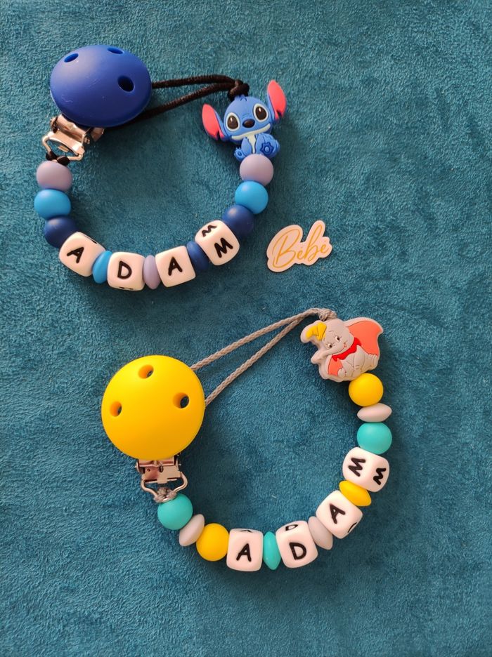 Attache tétine personnalisée - photo numéro 3