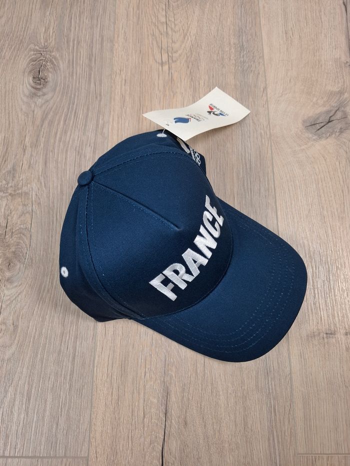 Casquette Le Coq Sportif Bleu Taille Unique Réglable - photo numéro 3