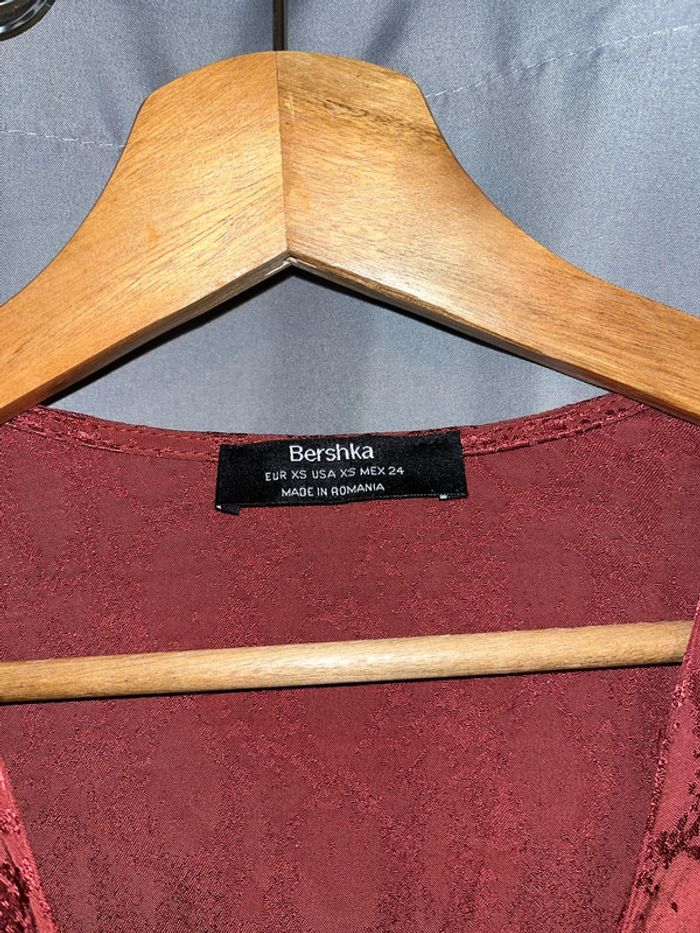 Haut Bershka cache cœur effet « satin » - photo numéro 3