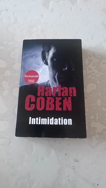Livre “Intimidation” de Harlan Coben – Exclusivité France Loisirs