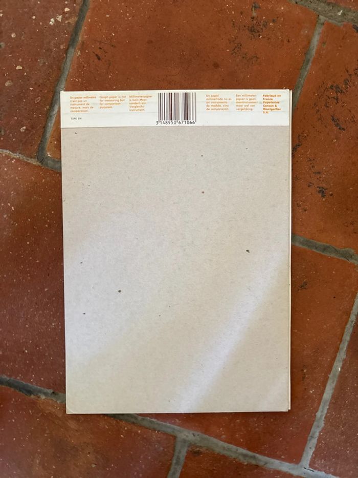 Carnet papier millimétré - photo numéro 2