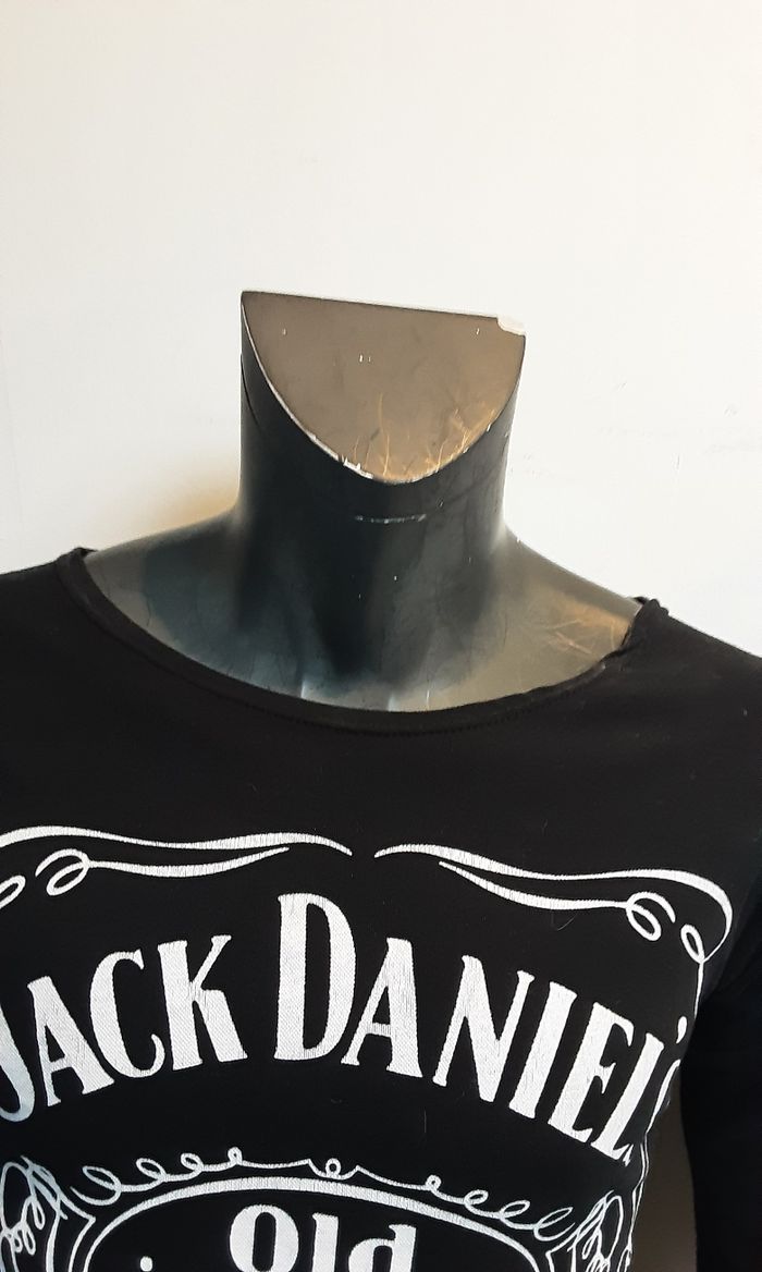 Haut /sweat-shirt noir motif Jack Daniel’s pour homme Taille L /Xl - photo numéro 4