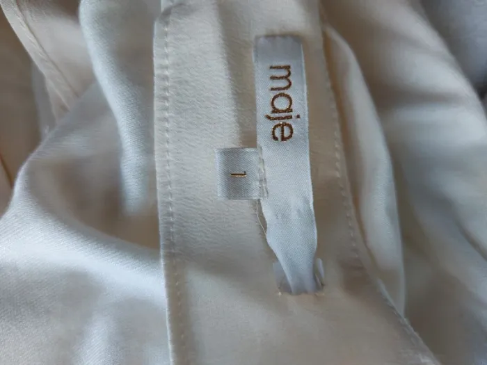 T-shirt Maje – M – Blanc – État : Excellent - photo numéro 3