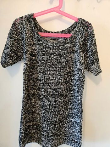 Pull long manche courte miss avant première