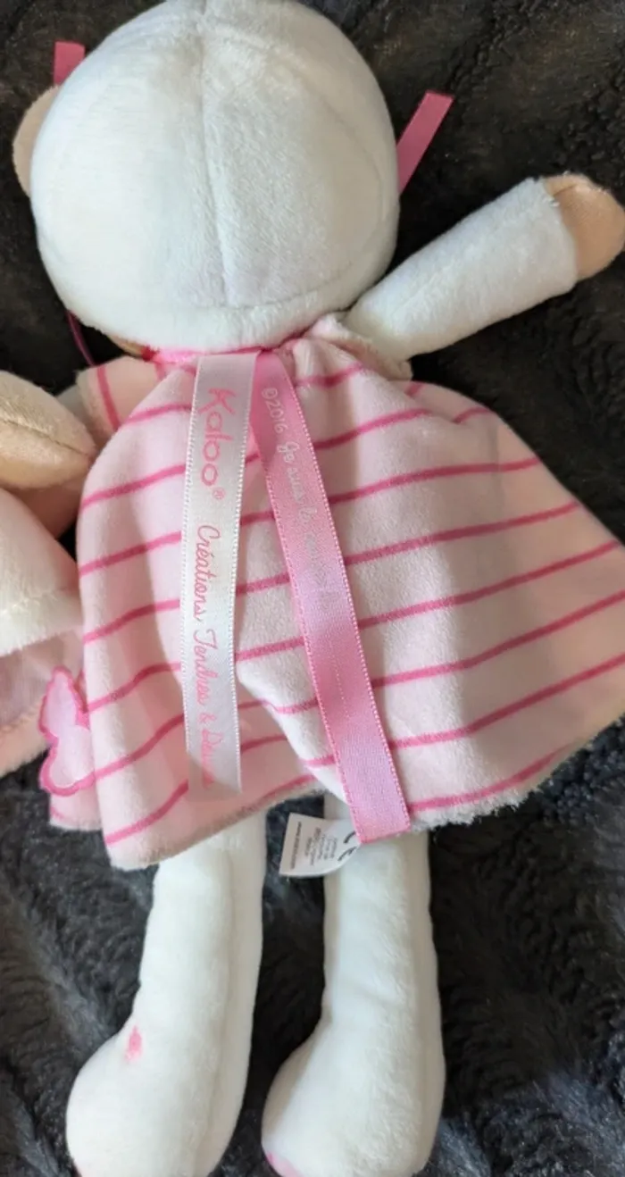 Poupée tissu Rose K 25cm - photo numéro 5