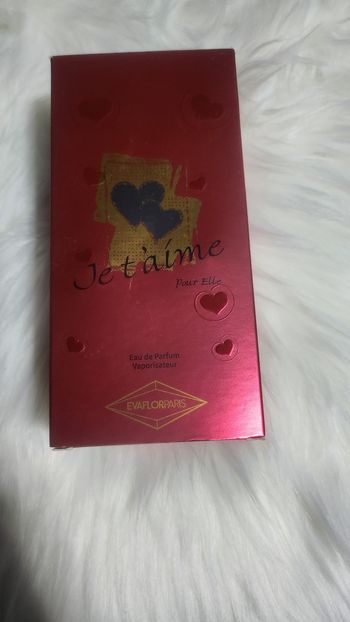 Eau de parfum je t'aime
