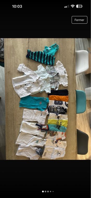 Lot de vêtements garçon 