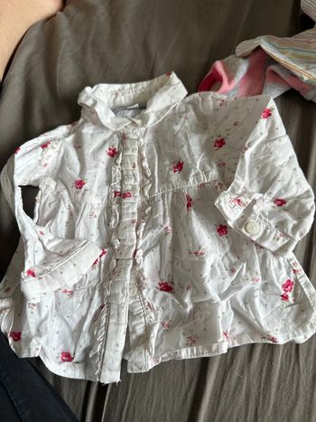 Buissonnière chemise 3/6m