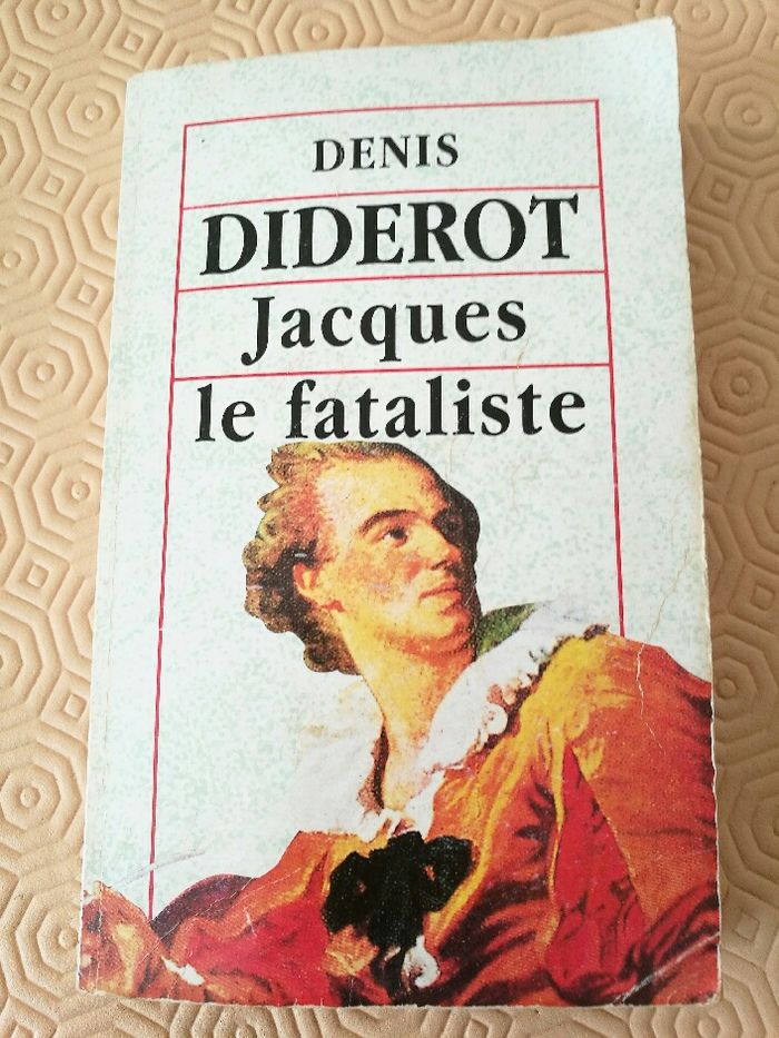 Livre Jacques le fataliste de Diderot