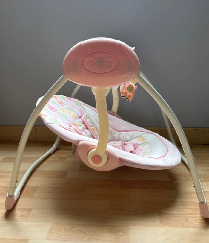 Balancelle bébé rose - photo numéro 8