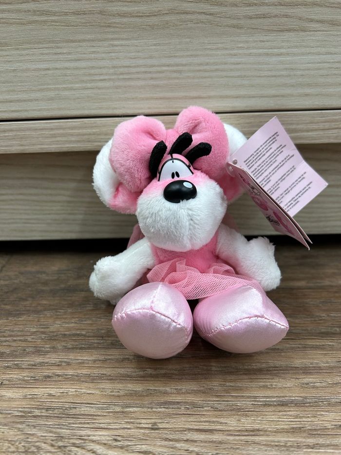 Lot de 4 porte clé peluche Diddl 2025