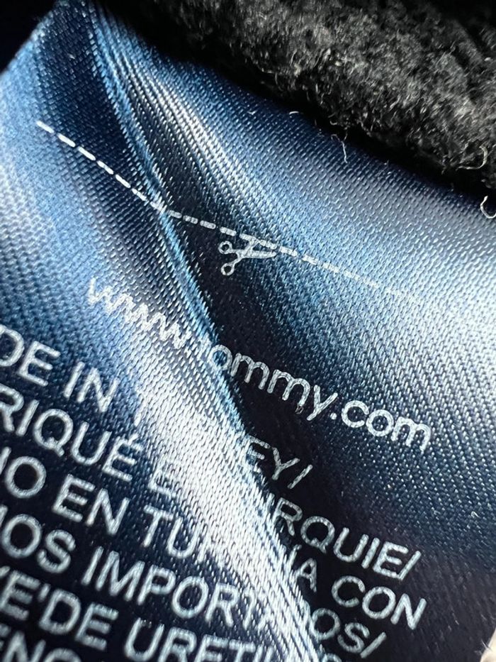 Sweat à Capuche Tommy Hilfiger Jeans 100% coton Noir Taille M - photo numéro 16