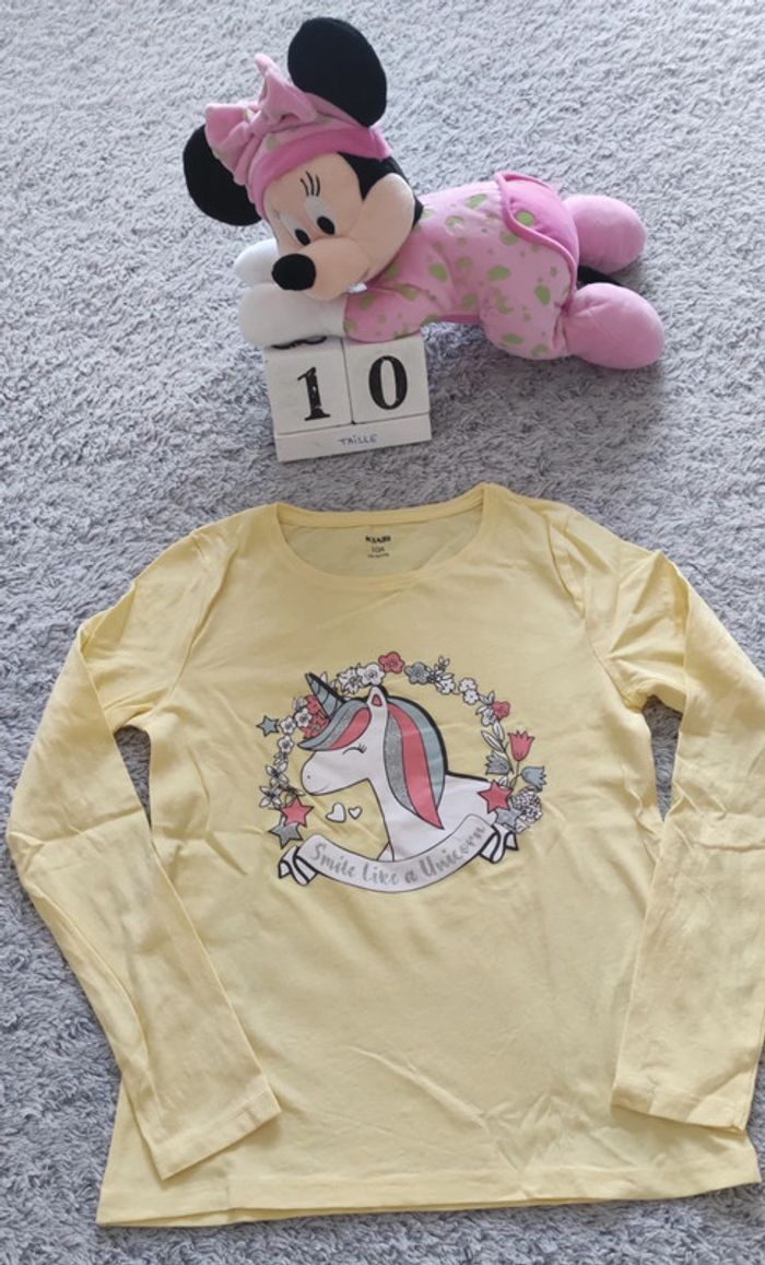 T-shirts manches longues T :10ans - photo numéro 5