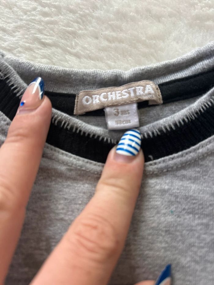 T-shirt ~ orchestra ~ 3 ans - photo numéro 2