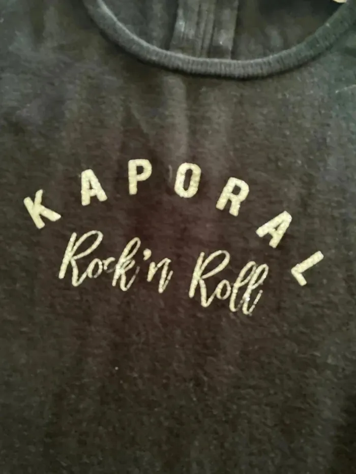 Pull long noir femme Kaporal Jeans – Taille 16 ans / S - photo numéro 2