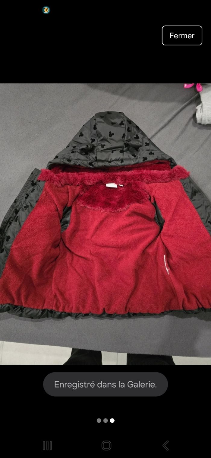 Manteau bébé fille minnie - photo numéro 3