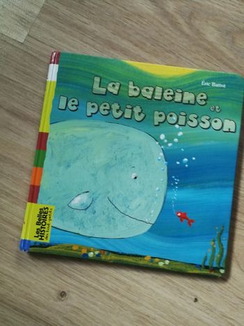 La baleine et le petit poisson, livre d'Eric battut