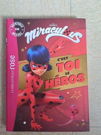 Livre MIRACULOUS , C'est toi le héros / " La bibliothèque rose " / " Hachette jeunesse " / NEUF