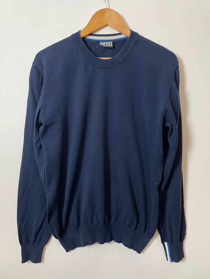 🧥 Pull bleu marine – Taille M – Homme
