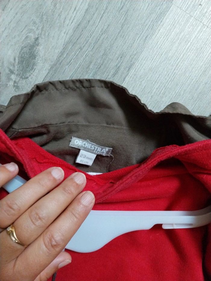 Manteau + veste garçon 2 ans orchestra - photo numéro 4