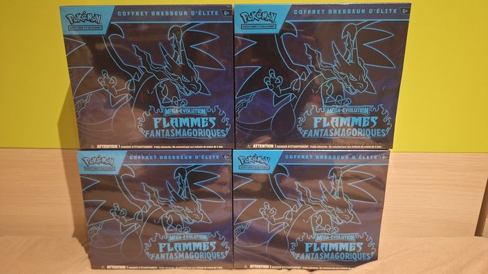 Lot de 4 ETB Flamme Fantasmagorique