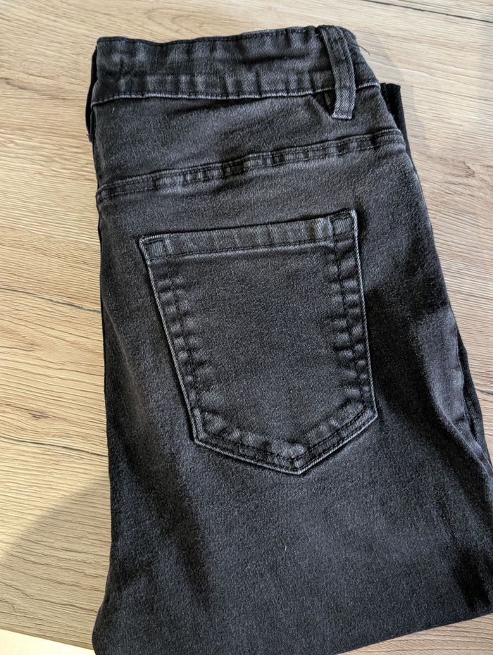 Jeans slim cache cache noir