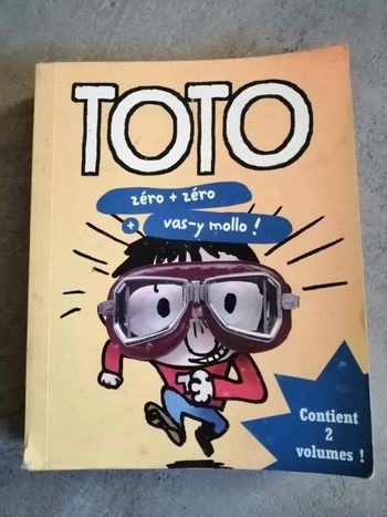 livre Toto Zéro + Zéro et Vas y mollo