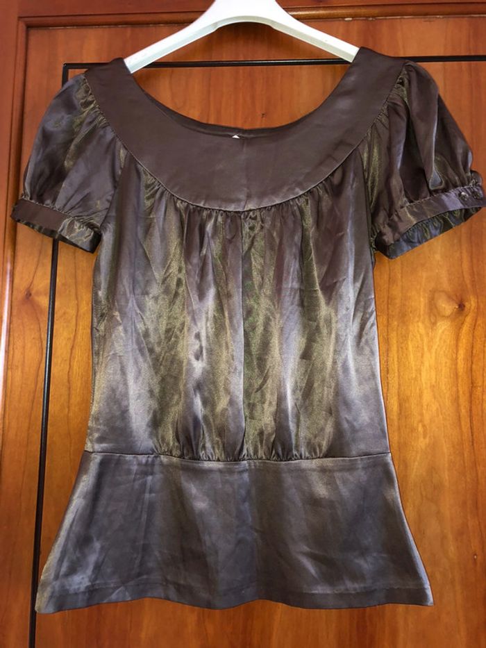 Blouse manches courtes Zara xs