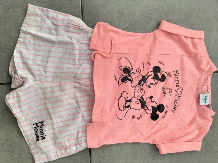 T shirt Mickey et Minnie