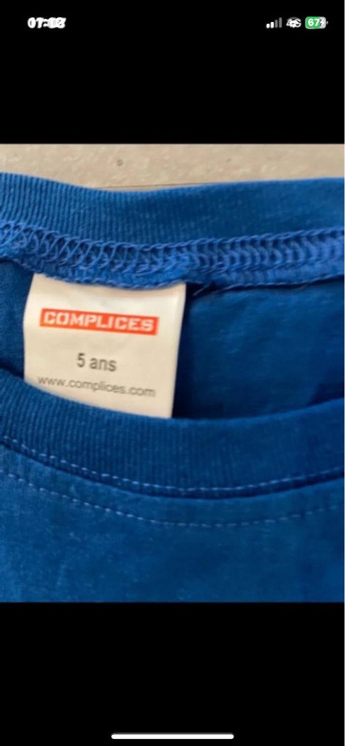 T-shirt 5 ans - photo numéro 3